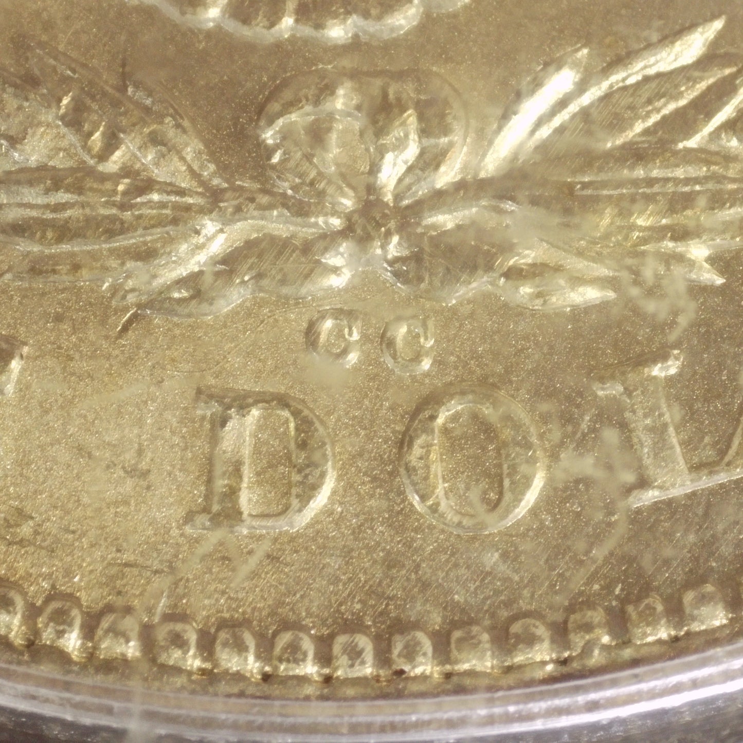 1878 CC Morgan Dollar MS60 PCGS VAM 9