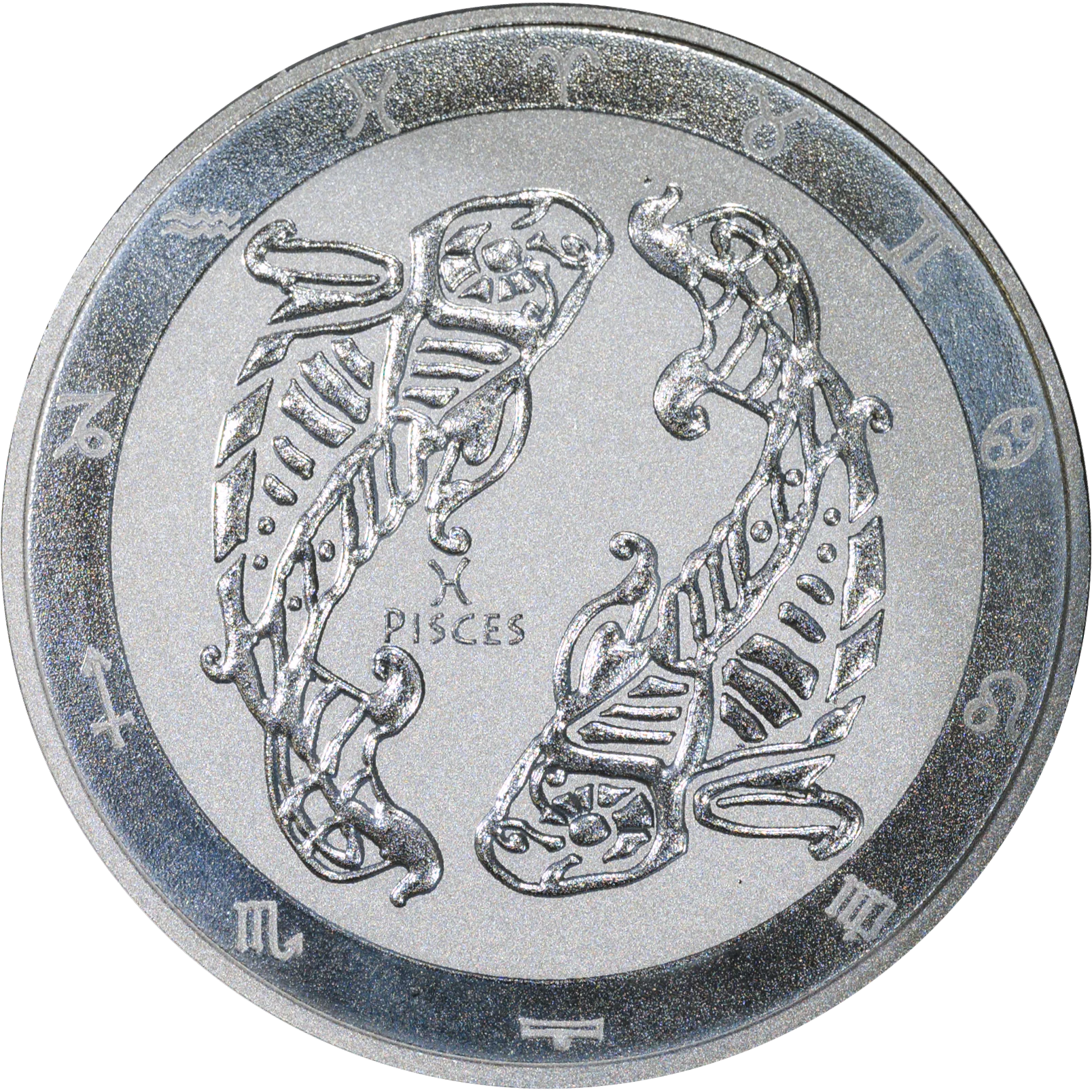 2021 Tokelau $5 Zodiac Pisces 1 Oz Silver Coin – Mid America Coins