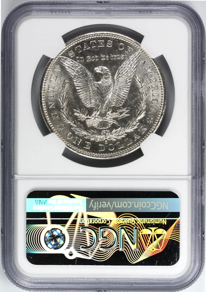 1882 S Morgan Dollar NGC MS 61