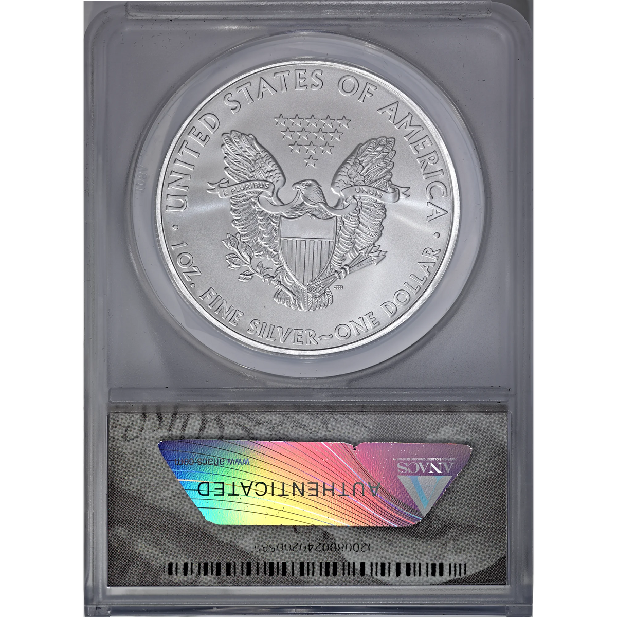 2009 ANACS MS 69 Silver Eagle