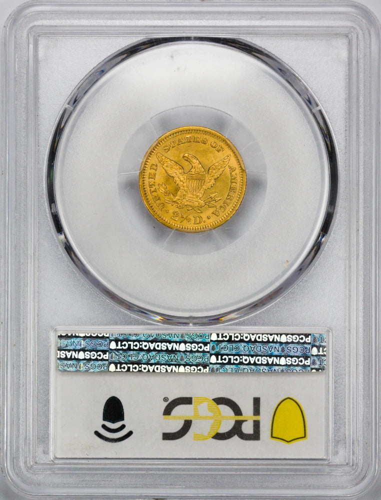 1907 $2.5 Liberty Head Gold PCGS MS 64