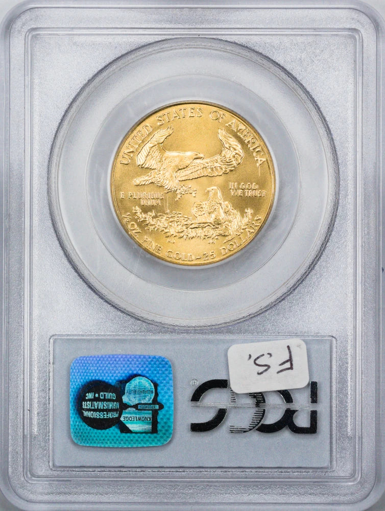 1986 $25 Gold Eagle PCGS MS 69