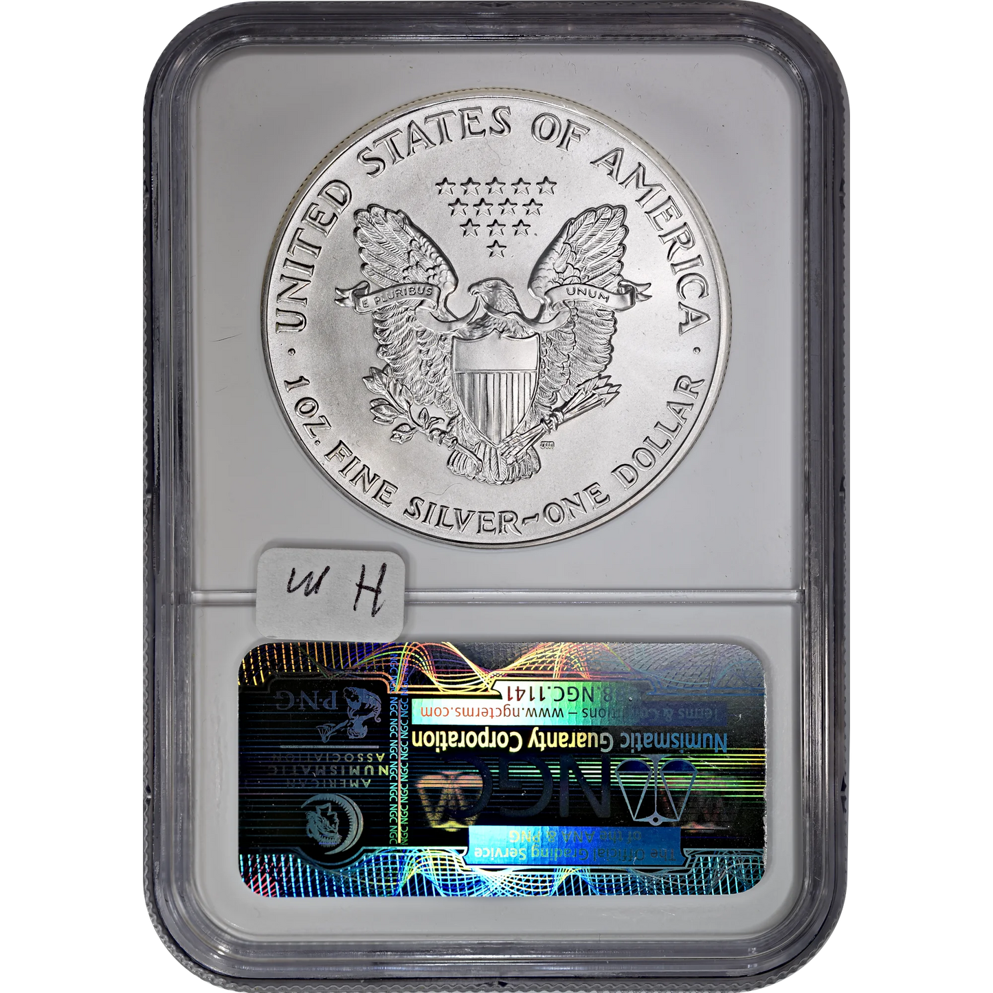 1990 Silver Eagle NGC MS 69
