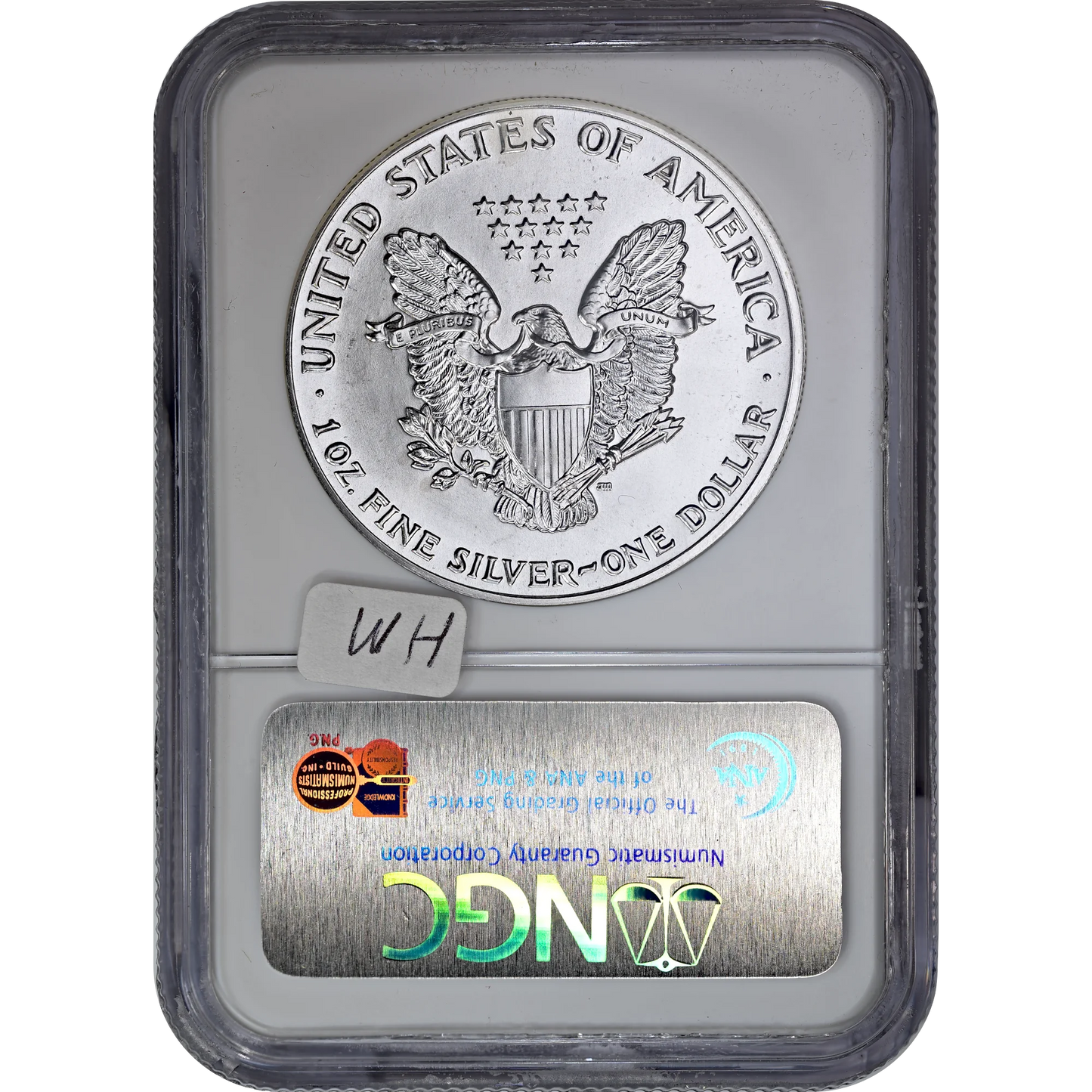 1991 Silver Eagle NGC MS 69