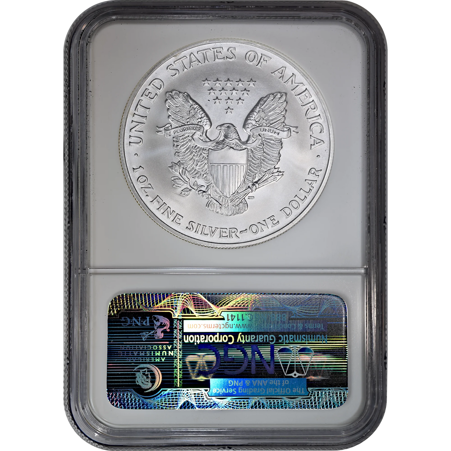 2002 Silver Eagle NGC MS 69