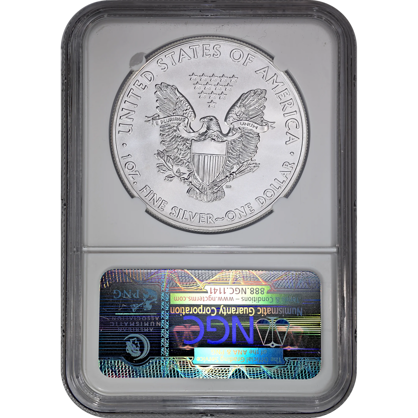 2012 Silver Eagle NGC MS 69