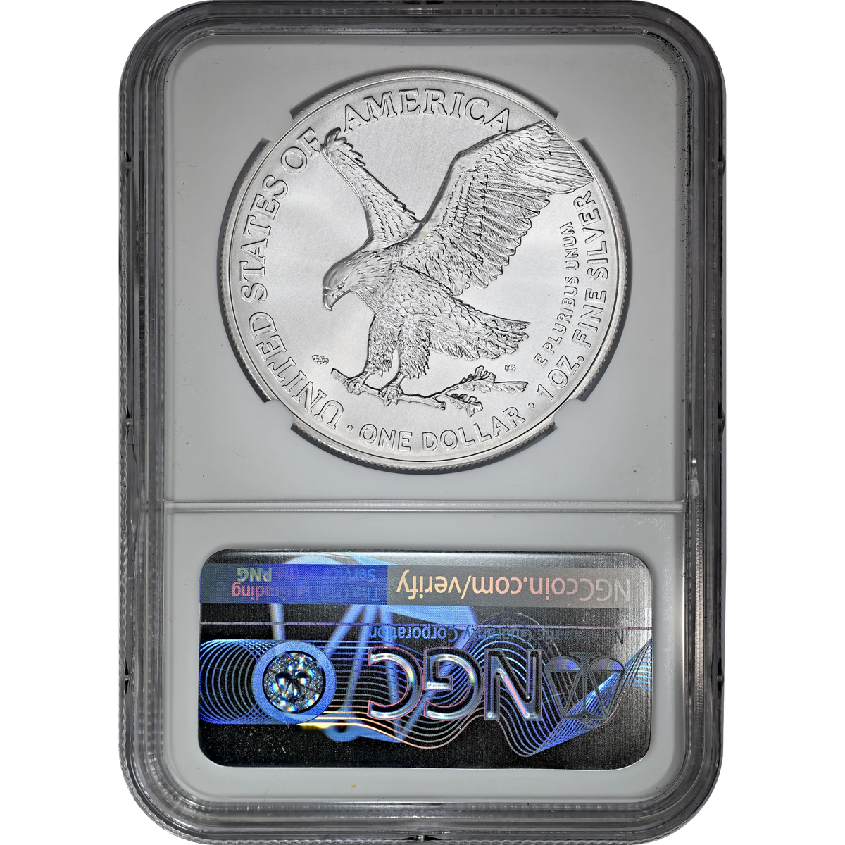 2021 Silver Eagle T-2 NGC MS 69