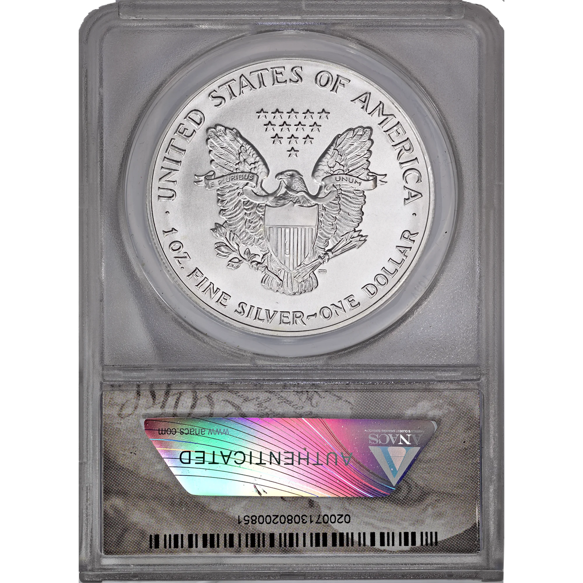 1993 ANACS MS 69 Silver Eagle