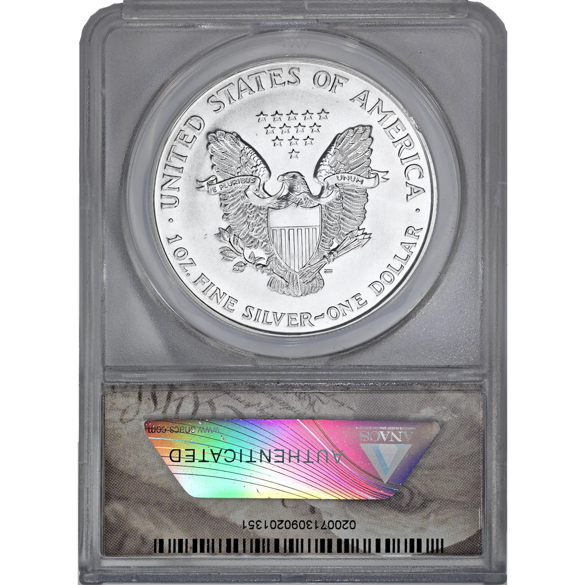 1994 ANACS MS 69 Silver Eagle
