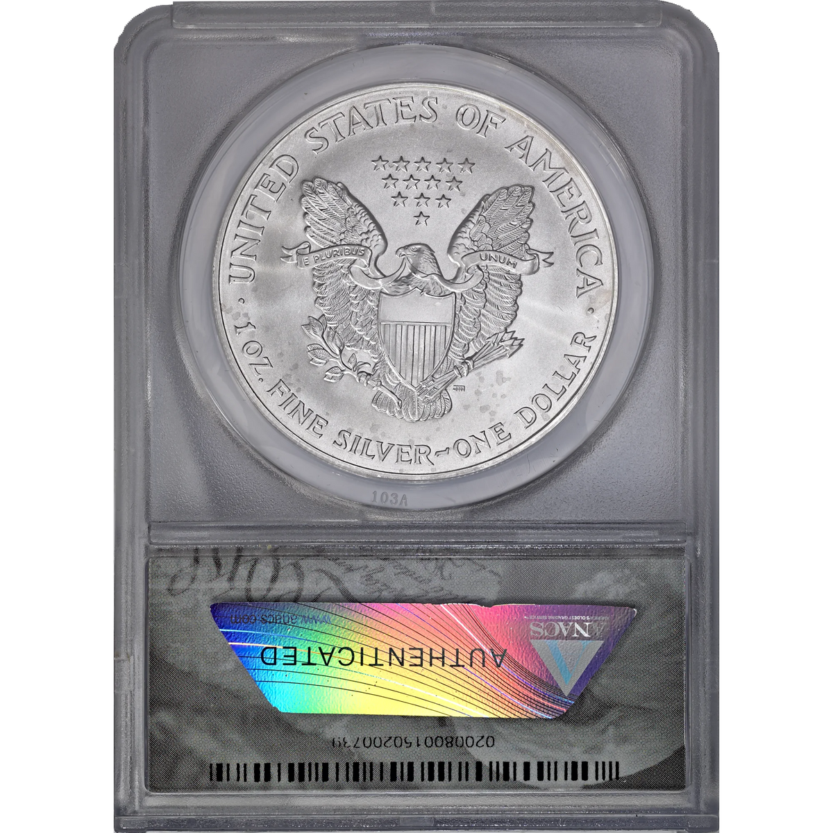 2000 ANACS MS 69 Silver Eagle