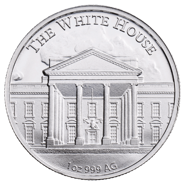 Donald Trump 45th President 1 oz .999 Fine Silver Round