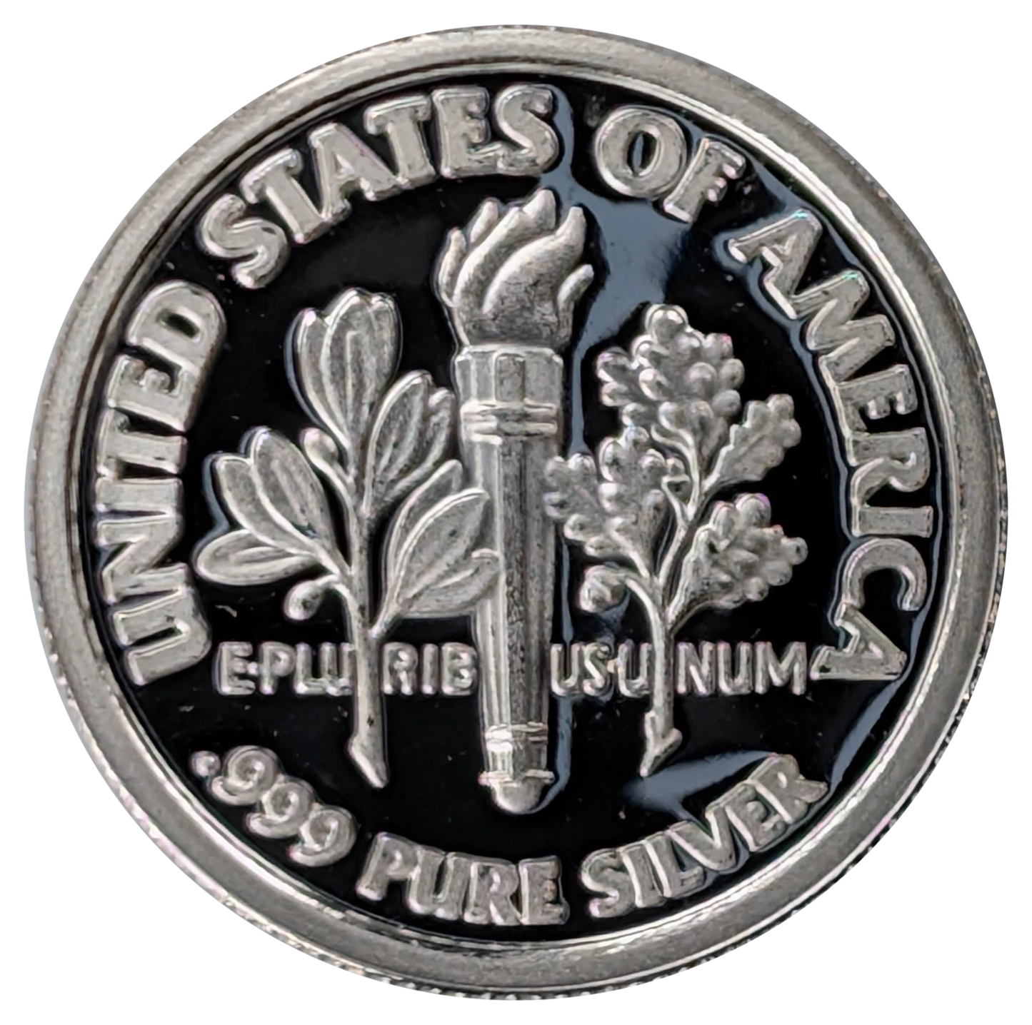 2006 Ronald Reagan .999 Fine 1/10th oz Silver Dime Proof