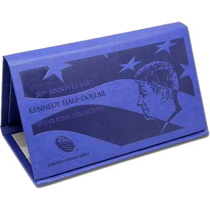 2014 4-Coin 50th Anniv. Kennedy Half Dollar Proof Set w/ Box & CoA