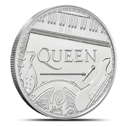 2020 British Music Legends Queen 1 oz Silver Coin - BU
