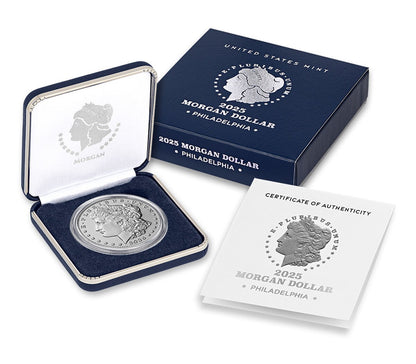 2025 U.S. Morgan Silver Dollar Uncirculated Coin