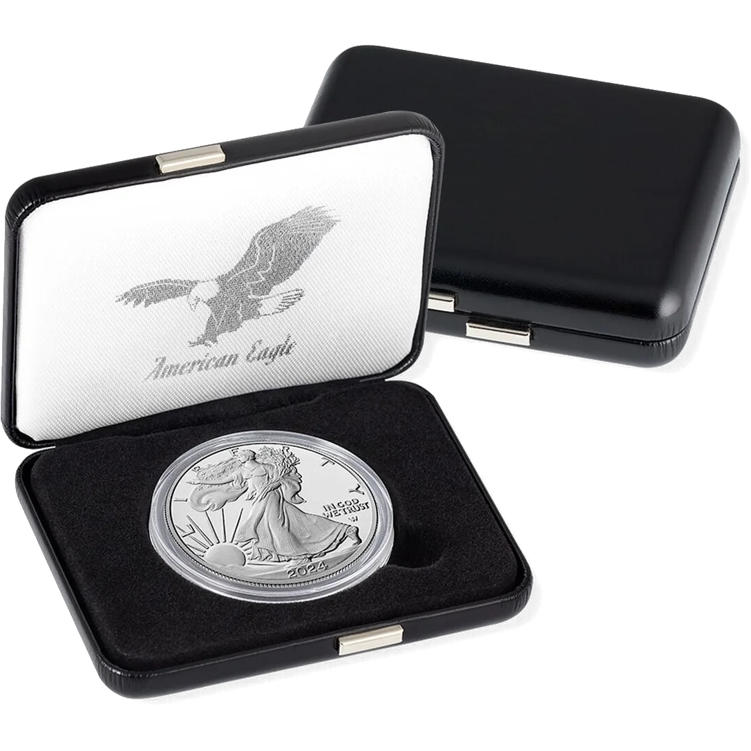 2024 W US Proof Silver Eagle w/ OGP & CoA
