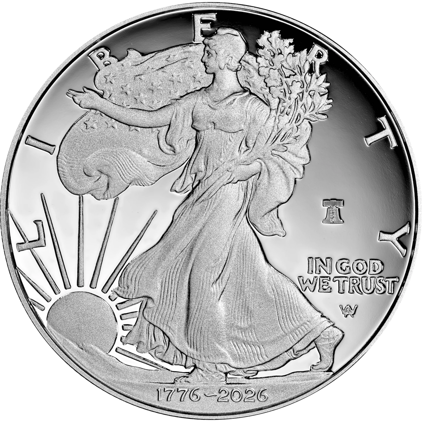 2026 W American Proof Silver Eagle Liberty Bell 250 Privy w/ OGP