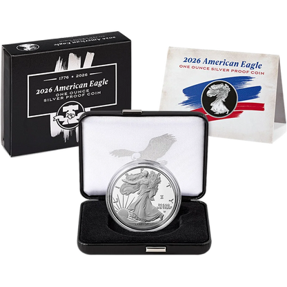 2026 W American Proof Silver Eagle Liberty Bell 250 Privy w/ OGP