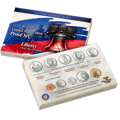 2026 US Clad Proof Set - Semiquincentennial Proof Set - IN HAND