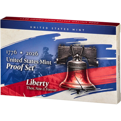 2026 US Clad Proof Set - Semiquincentennial Proof Set - IN HAND