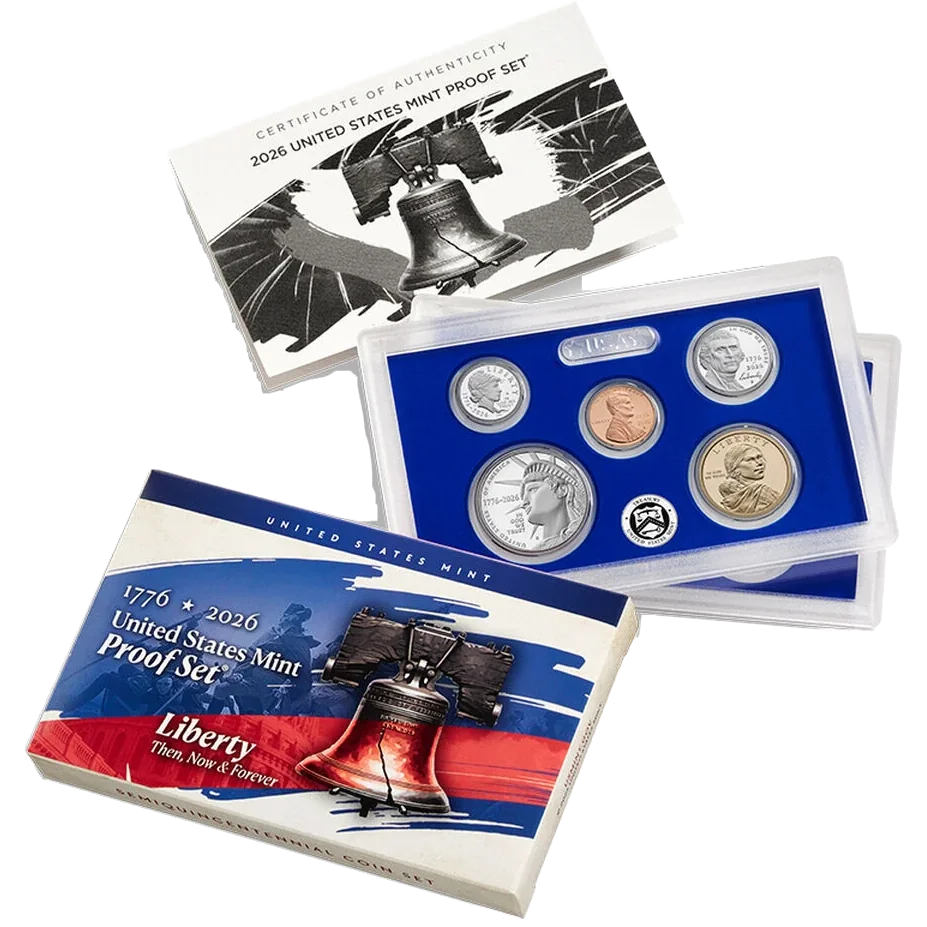 2026 US Clad Proof Set - Semiquincentennial Proof Set - IN HAND
