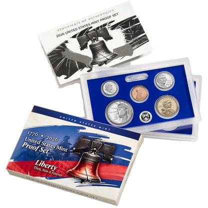 2026 US Clad Proof Set - Semiquincentennial Proof Set - IN HAND