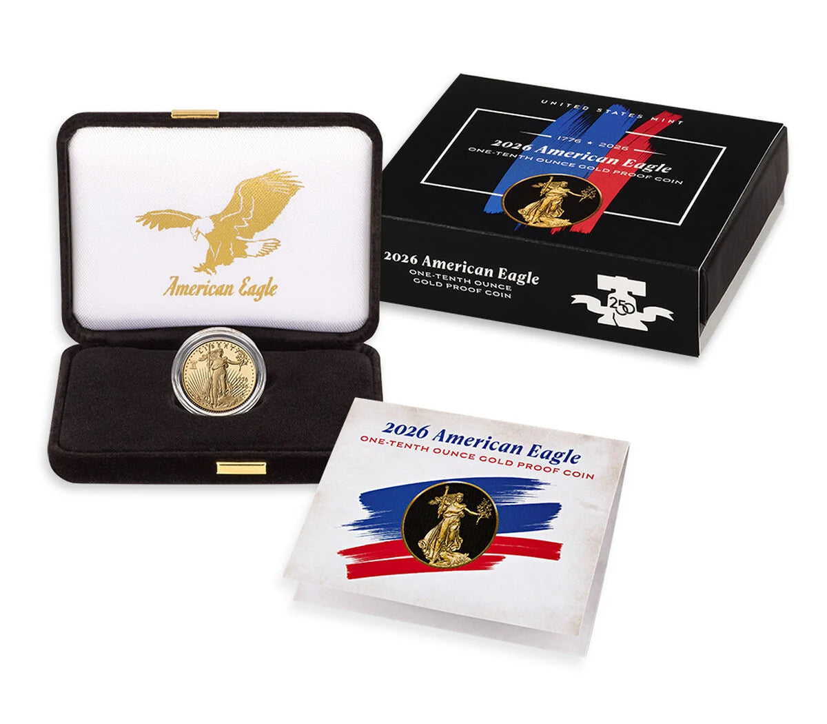 2026 US 1/10 Oz Gold Eagle Proof w/ OGP