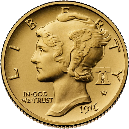 1916 (2026) Best of the Mint Gold Mercury Coin & Silver Medal Set w/ OGP