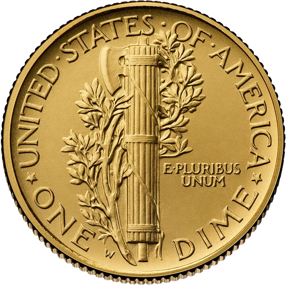 1916 (2026) Best of the Mint Gold Mercury Coin & Silver Medal Set w/ OGP