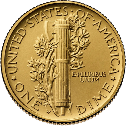 1916 (2026) Best of the Mint Gold Mercury Coin & Silver Medal Set w/ OGP