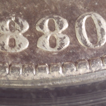 1880 CC Morgan Dollar MS61 DMPL PCGS VAM 3