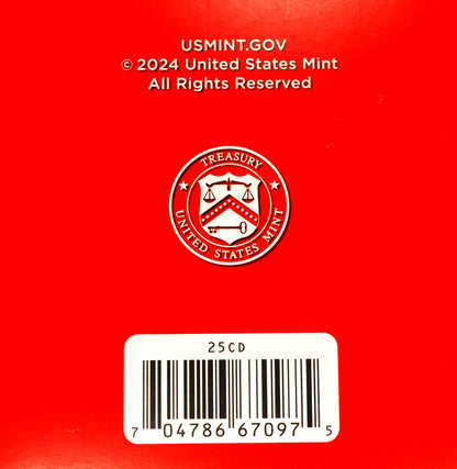 U.S. Marine Corps 250th Anniversary 2025 Uncirculated Silver Dollar