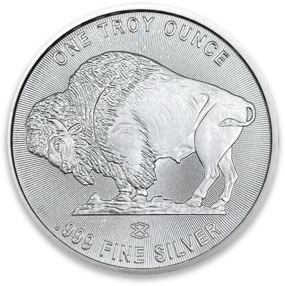1 oz Silver Round Buffalo - Random Mint