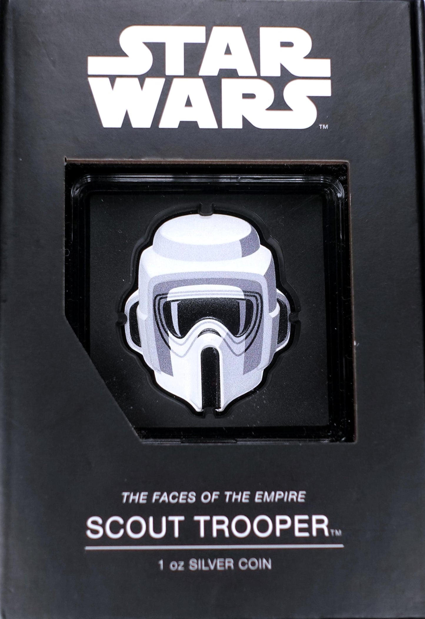 1 oz Silver Faces of the Empire Scout Trooper Coin (2021)