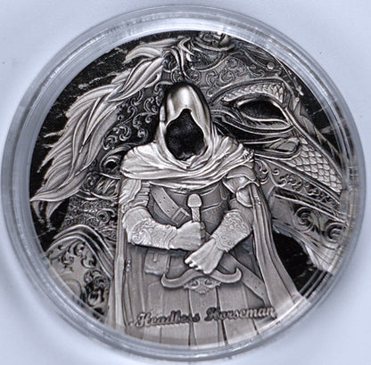 2025 Cameroon 2 oz Silver Headless Horsemen (with Box & COA)