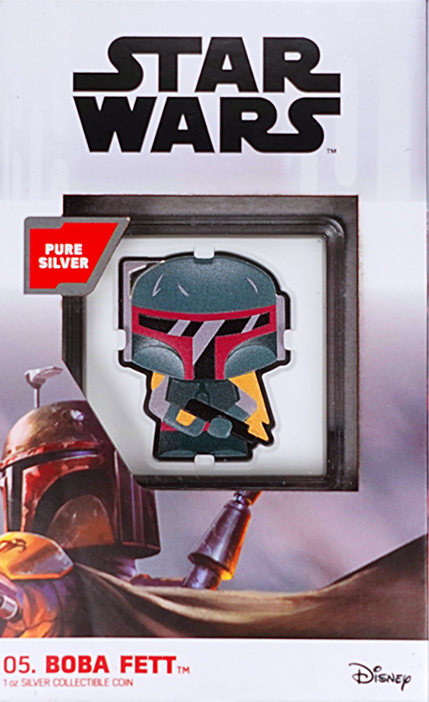2020 Niue 1 oz Silver Chibi Coin Collection: Boba Fett
