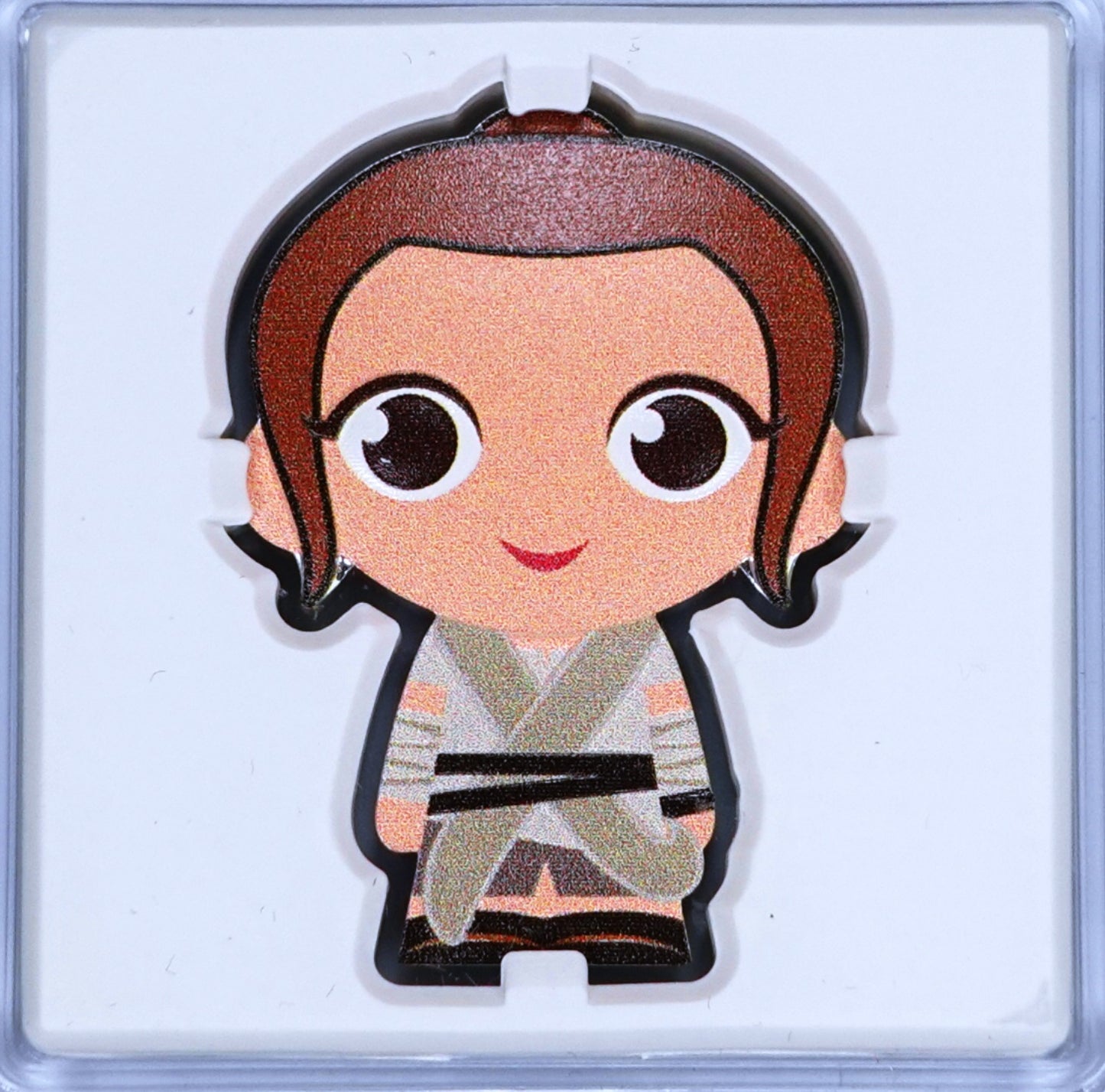 2021 Niue 1 oz 999 Silver Disney’s Star Wars Rey Chibi coin