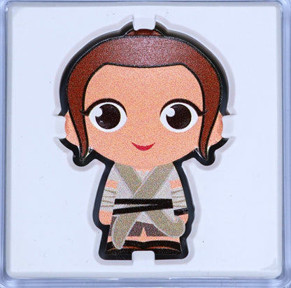 2021 Niue 1 oz 999 Silver Disney’s Star Wars Rey Chibi coin