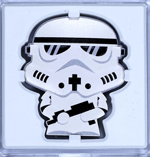 2020 Niue 1 oz Silver Chibi Coin Collection: Stormtrooper