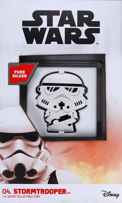 2020 Niue 1 oz Silver Chibi Coin Collection: Stormtrooper