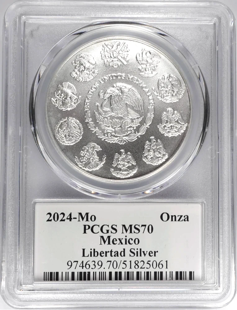 2024 Mexico Silver Libertad PCGS MS70 (Ultra Label)