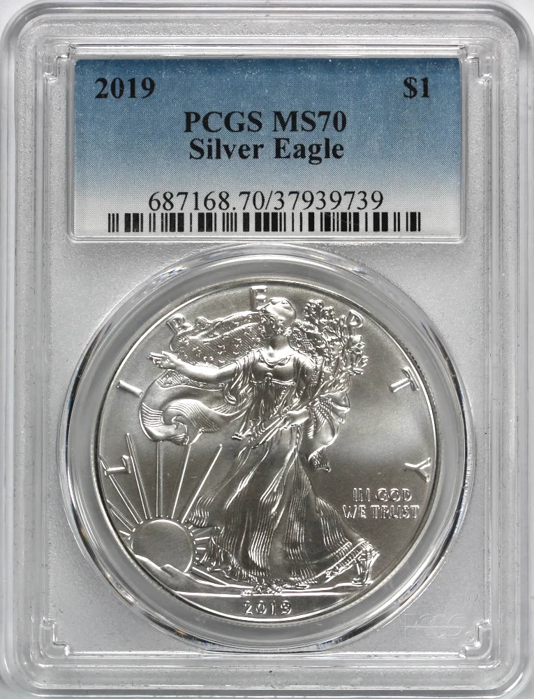 Random US Silver Eagle PCGS/NGC MS70 Coin