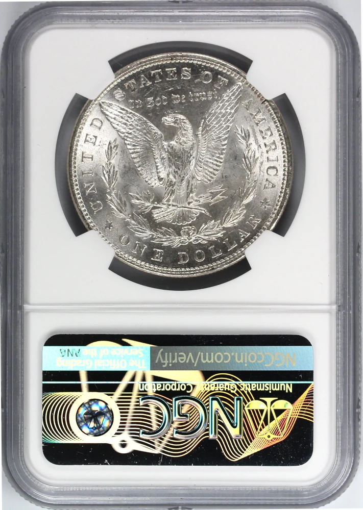 1882 Morgan Dollar NGC MS 62