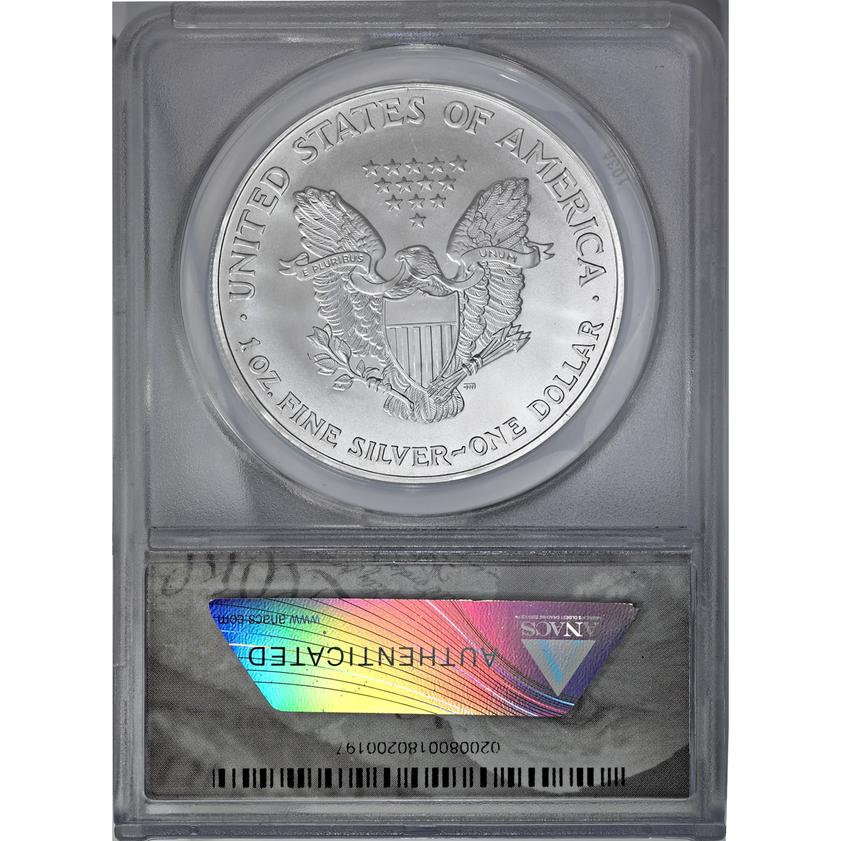 2003 ANACS MS 69 Silver Eagle