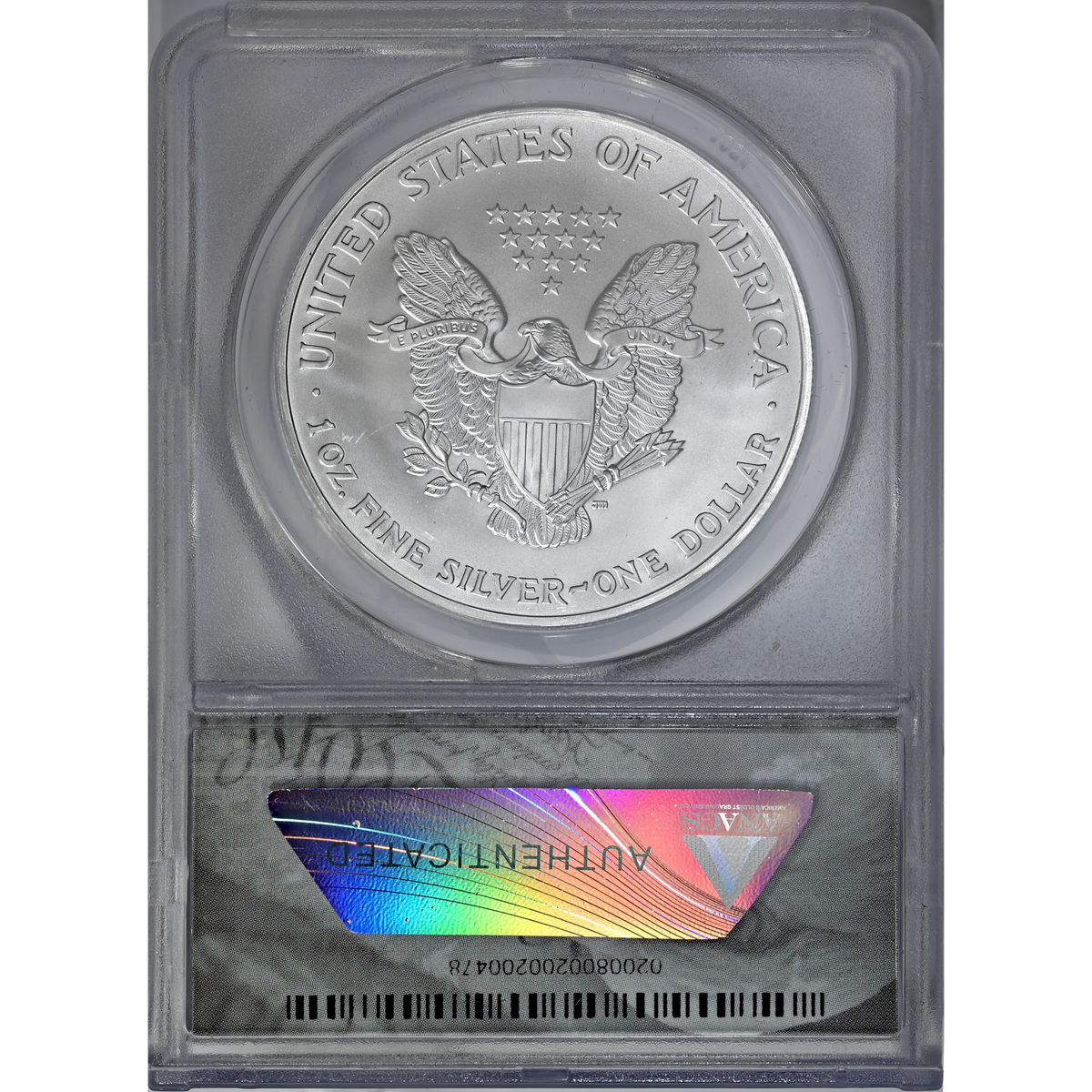 2005 ANACS MS69 Silver Eagle