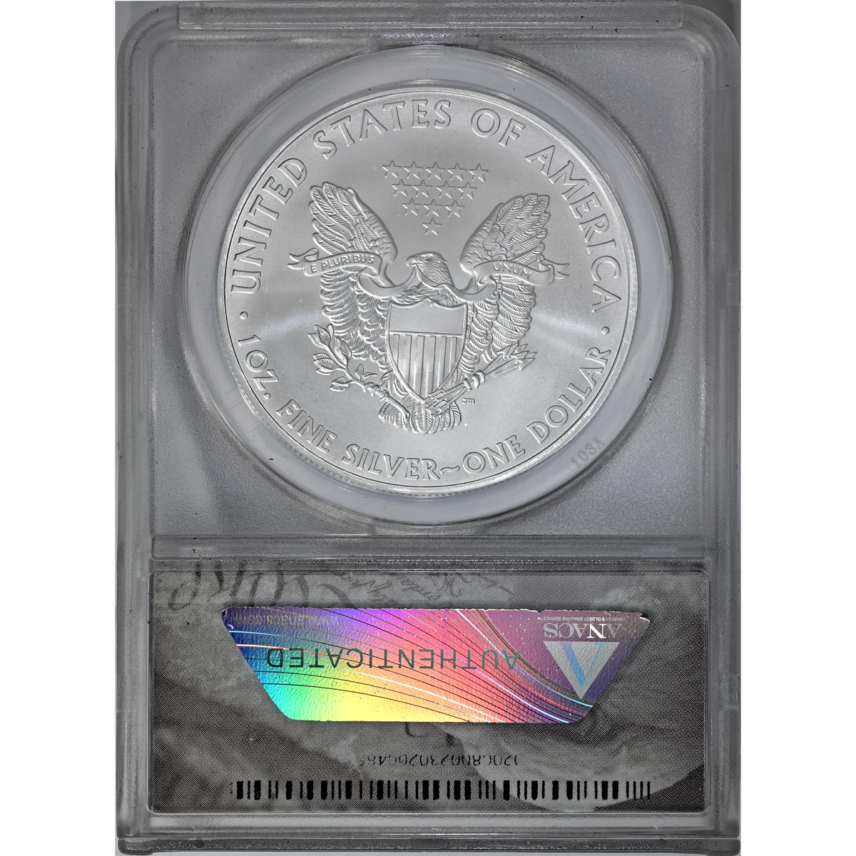 2008 ANACS MS 69 Silver Eagle