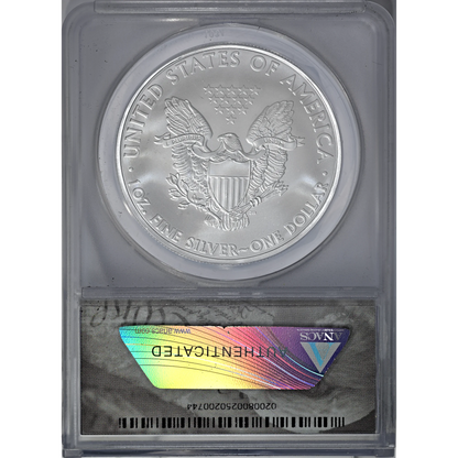 2010 ANACS MS 69 Silver Eagle