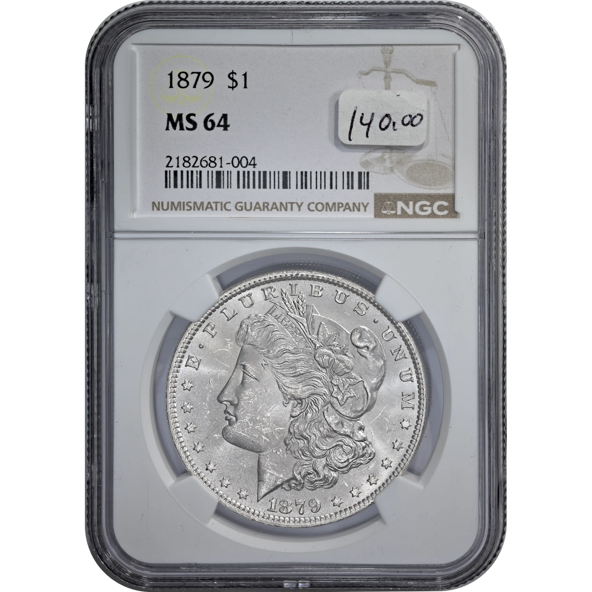 1879 NGC MS 64 Morgan Dollar