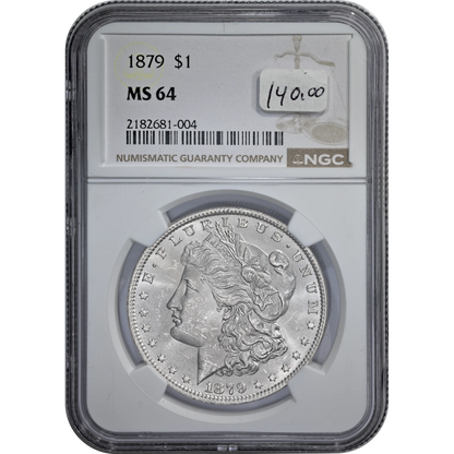 1879 NGC MS 64 Morgan Dollar