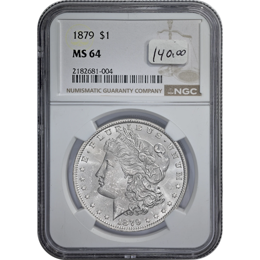 1879 NGC MS 64 Morgan Dollar